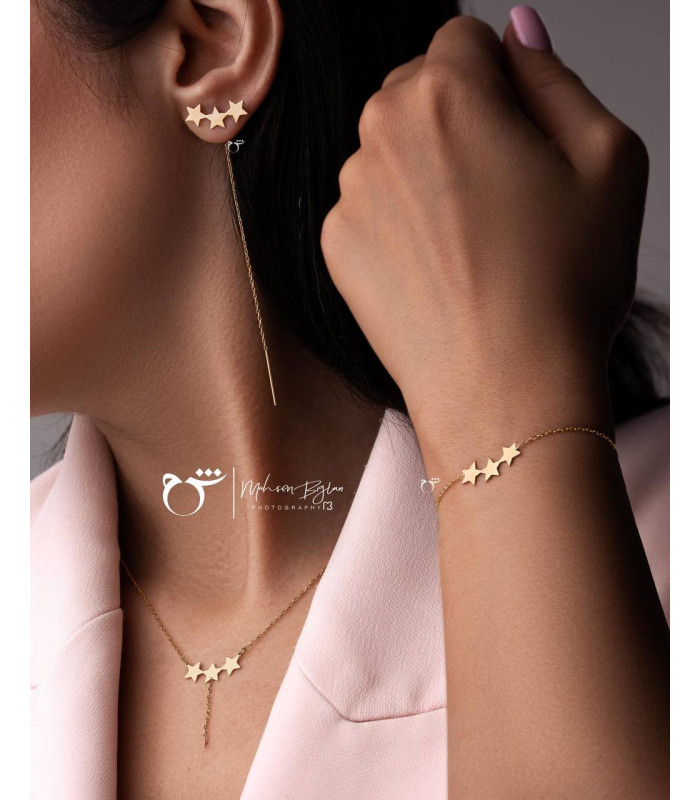 گردنبند سه ستاره