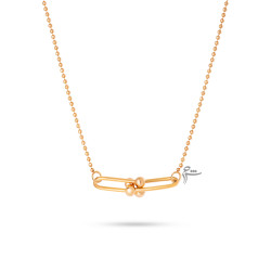 گردنبند چوکر طلا طرح پنانی