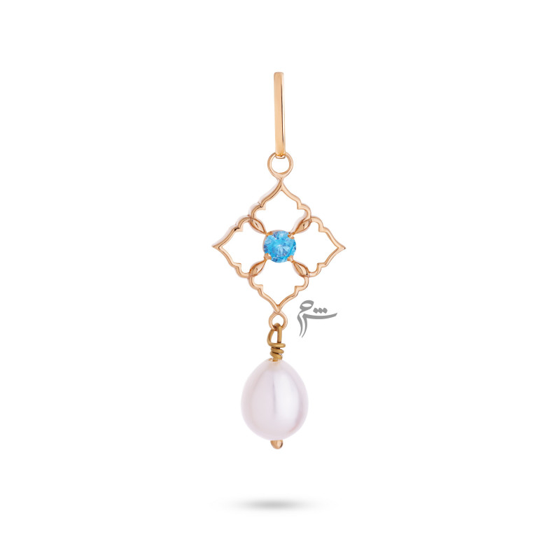 آویز طلا طرح چارماهی آسمانی