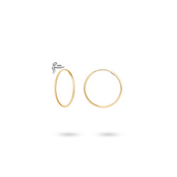 گوشواره طلا طرح حلقه ای کوچک