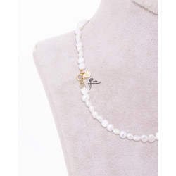 گردنبند طلا طرح خورشید خانم و باروک-گالری شیدا مجد