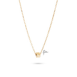 گردنبند چوکر مکعب تراشدار-گالری شیدا مجد