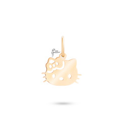 کودک آویز طلا طرح کیتی-گالری شیدا مجد