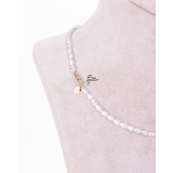 گردنبند طلا طرح صدف و ستاره دریایی باروک ریز-گالری شیدا مجد