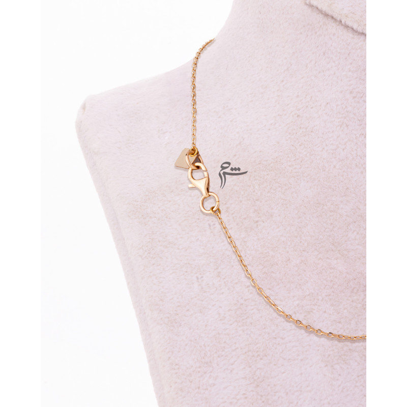 گردنبند تیفانی قلب مات-گالری شیدا مجد