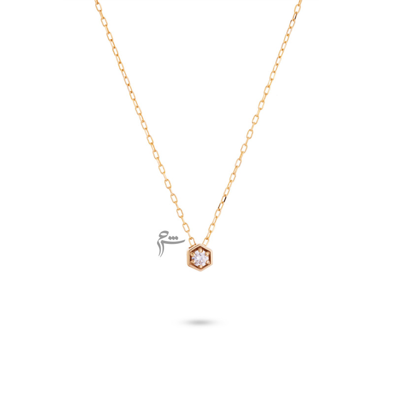 گردنبند چوکر کندو نگینی-گالری شیدا مجد