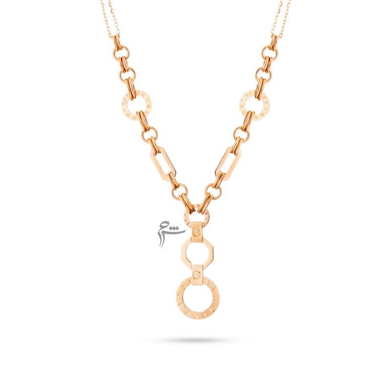 گردنبند طلا طرح کارتیه لاو-گالری شیدا مجد