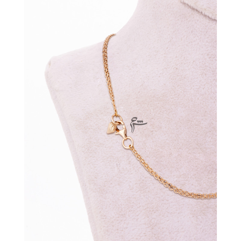 گردنبند طلا طرح کارتیه لاو-گالری شیدا مجد