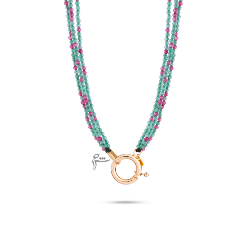 گردنبند طاووس-گالری شیدا مجد