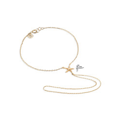 دستبند تمیمه ستاره دریایی-گالری شیدا مجد