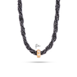 گردنبند طلا طرح فروغ_گالری طلا شیدا مجد