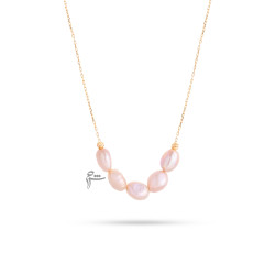 گردنبند طلا طرح دریا زنجیری - گالری شیدا مجد