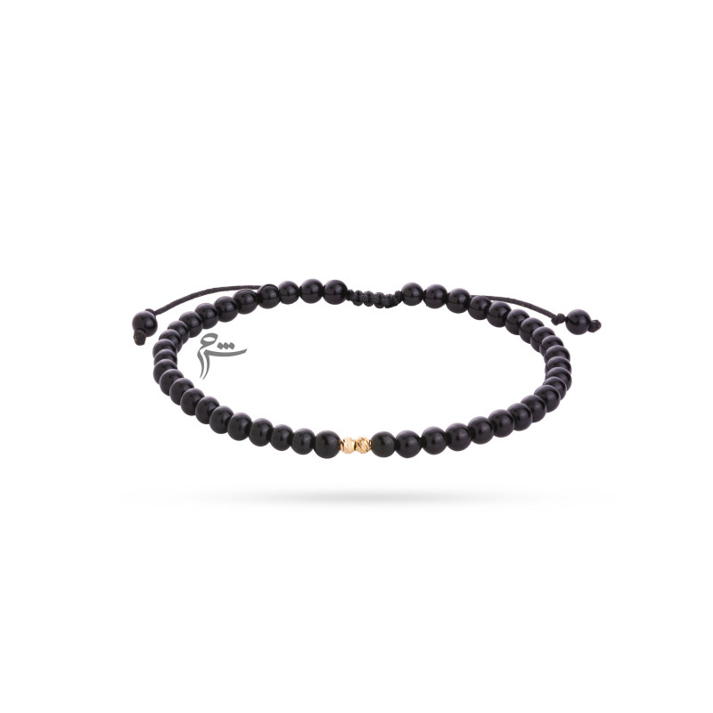 دستبند مردانه طلا طرح 2 البرنارد اونیکس براق