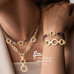 گردنبند طلا طرح کارتیه لاو