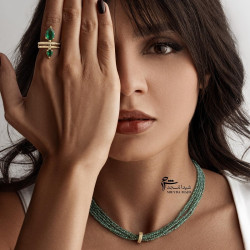 گردنبند طلا طرح شادان