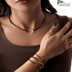 انگشتر گوارسه نگینی