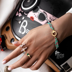 انگشتر طلا طرح شکوفه