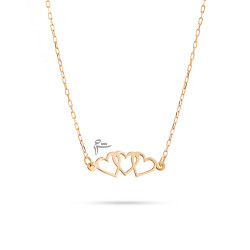 کودک گردنبند 3 قلب