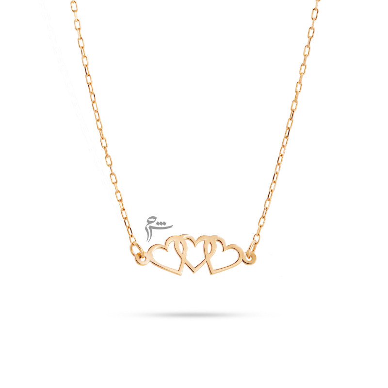 کودک گردنبند 3 قلب