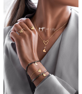 گردنبند میکی آویز-گالری شیدا مجد