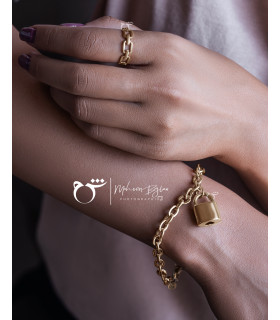 قیمت و خرید انگشتر هرمس طلا زنانه - گالری طلا شیدا مجد