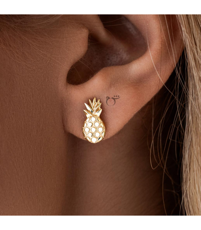 گوشواره آناناس - گالری شیدا مجد