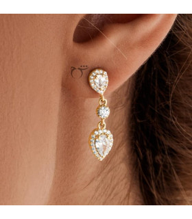 گوشواره لاکریما-گالری شیدا مجد