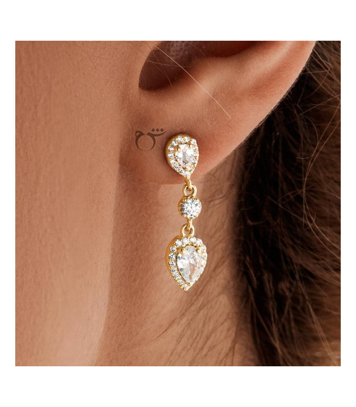 گوشواره لاکریما-گالری شیدا مجد