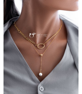 گردنبند گوی و مروارید