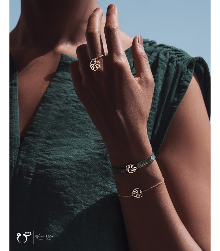 دستبند مونسترا زنجیری - گالری شیدا مجد