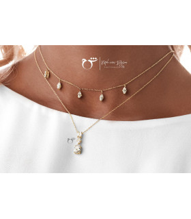 گردنبند نورا - گالری شیدا مجد