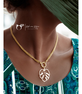 آویز مونسترا بزرگ-گالری شیدا مجد