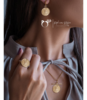 انگشتر سکه ناصری-گالری شیدا مجد