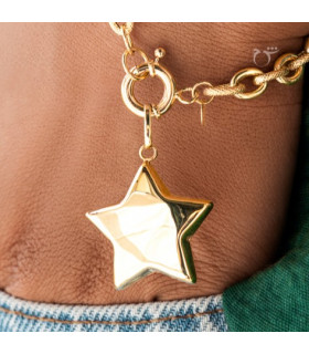 آویز ستاره دامله بزرگ - گالری شیدا مجد