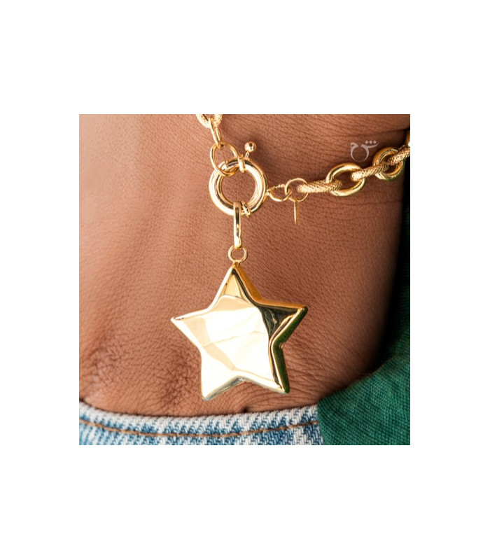 آویز ستاره دامله بزرگ - گالری شیدا مجد