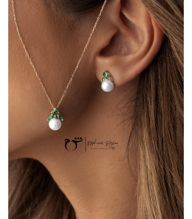 گردنبند بالیو تورمالین - گالری شیدا مجد